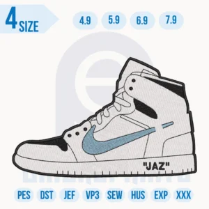 Nike Shoes Embroidery Designs