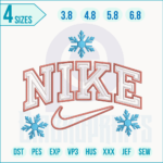 Nike embroidery file