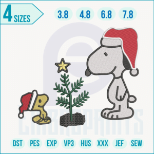 Snoopy and Woodstock Peanuts Christmas