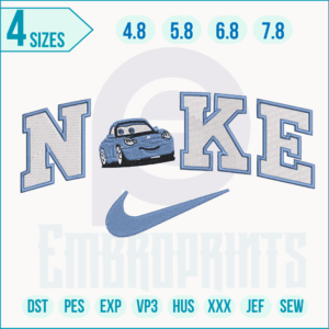 Nike Sally Carrera Embroidery Design