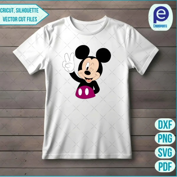 Disney Mickey Mouse Svg