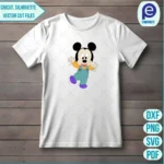 Mickey Mouse Svg