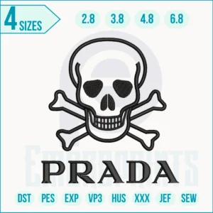 Prada embroidery designs