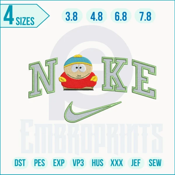 nike cartoon b Embroidery Designs