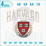 Harvard logo embroidery design, College embroidery, Sport embroidery, logo sport embroidery, Embroidery design.jpg Harvard logo embroidery design