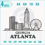 Atlanta Embroidery Design