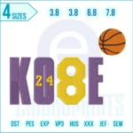 Ko8e KOBE/ Typo Embroidery Design