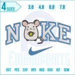 Nike Baby Mouse Embroidery Design