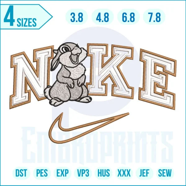 Nike Rabbit Embroidery File