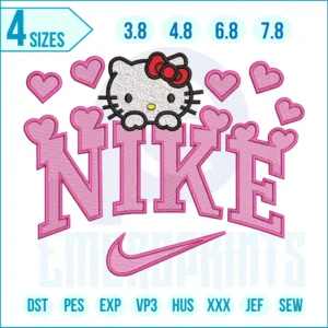 Nike Hearts Hello kitty