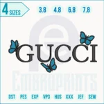 Butterfly Gucci Embroidery