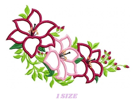 flower embroidery designs