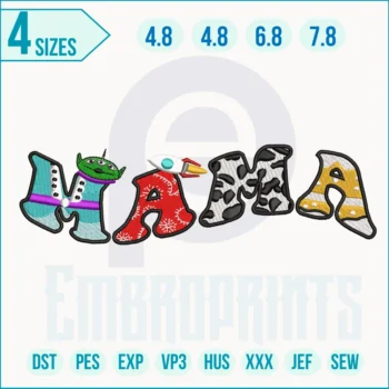 Mama Embroidery Designs