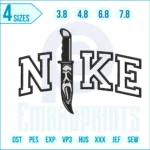 Nike Scream Embroidery Designs