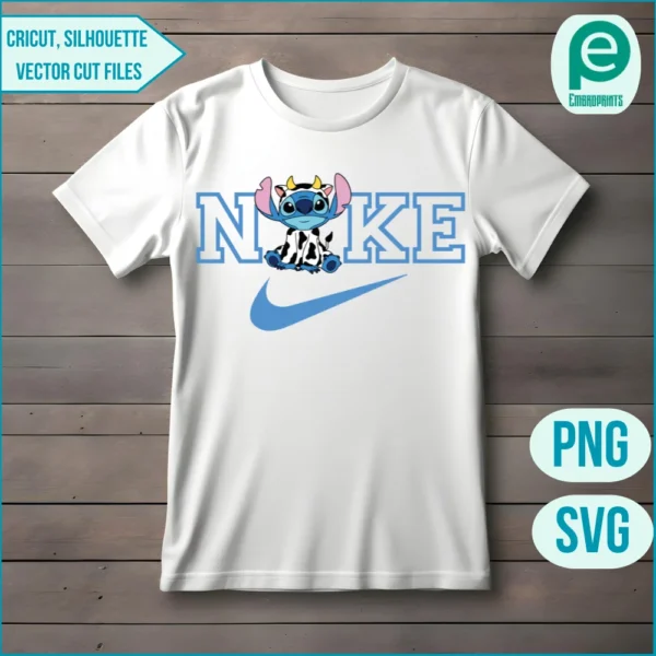 Nike x Cow Stitch Svg