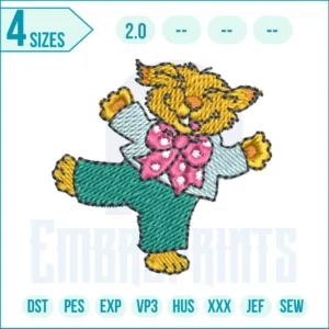 Free Teddy Bears Embroidery Design