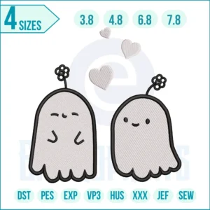 Cute Ghost with Heart