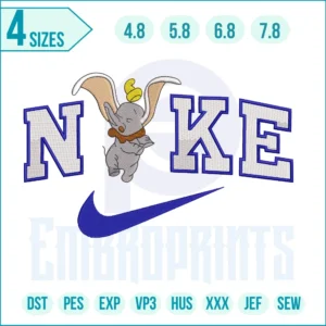 Nike Dumbo Embroidery