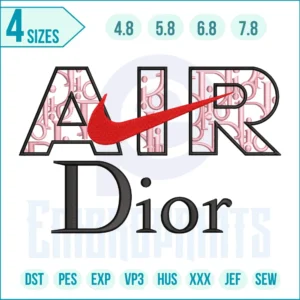 Nike Air Dior Logo