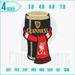 Liverpool F.C. embroidery design