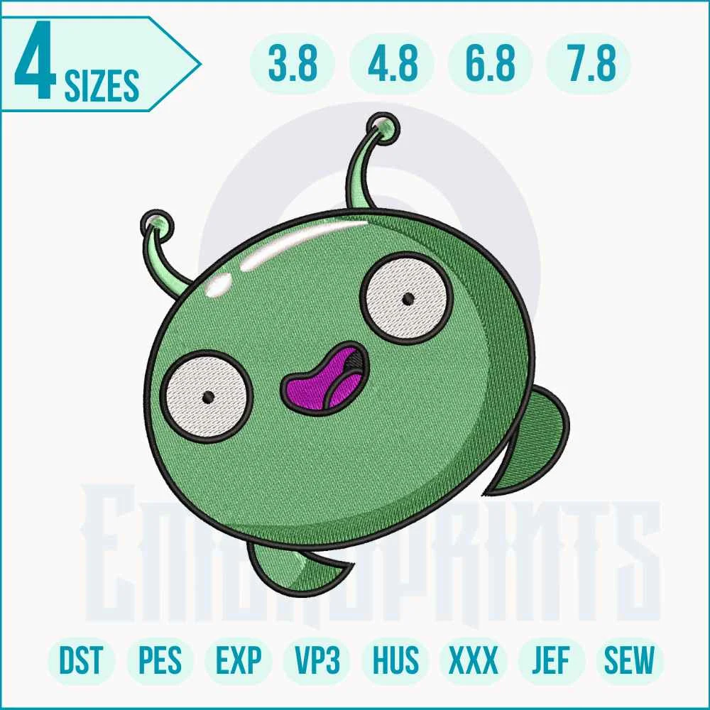 Mooncake Space embroidery design Mooncake Space embroidery design featuring a cute Mooncake character in a colorful cosmic scene, perfect for jackets, hats, bags, and home décor.